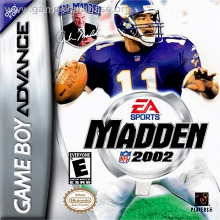 Cover Madden NFL 2002 for Game Boy Advance